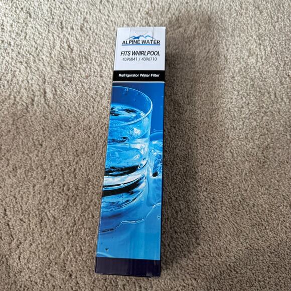 NEW Alpine Water Refrigerator Water Filter Fits WP 4396841 / 4396710 - Picture 4 of 11